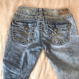 Silver McKenzie low rise jeans